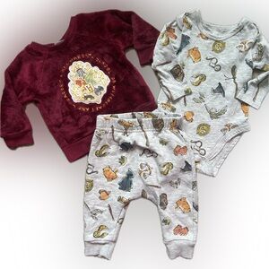 Wizarding of World of Harry Potter 3 Piece Set Size 9M